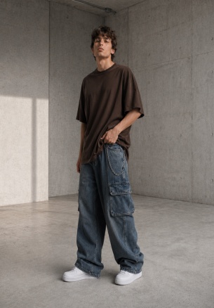 BASIC OVERSIZE - KAHVE